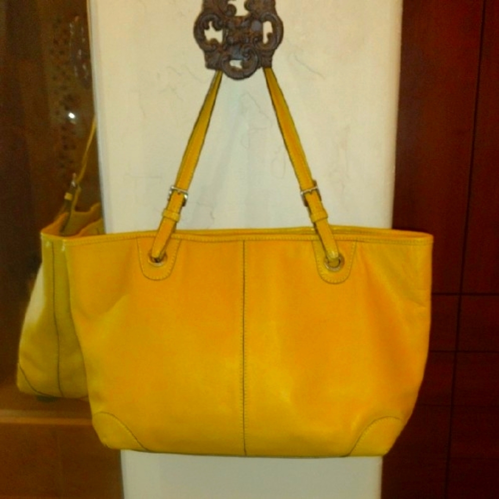 Michael Kors Yellow Handbag